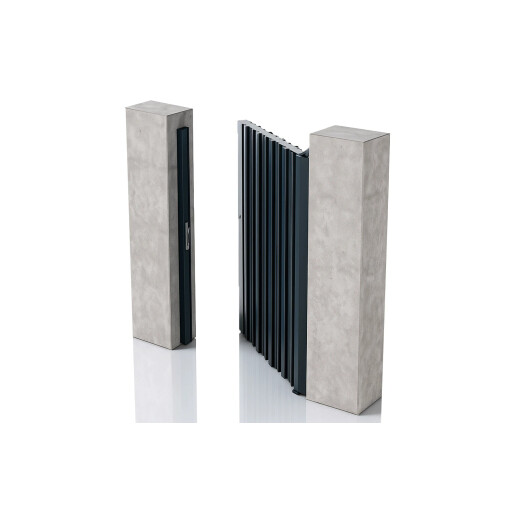Poarta pietonala aluminiu 1000x2000 mm, model Imperia, gri antracit