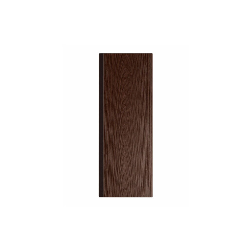 Placa gard WPC forma romb, 3D, culoare Maro, Dimensiune 120x4000mm, Grosime 20.5mm