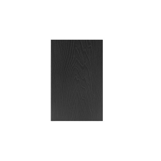 Placa gard WPC 3D Negru, Dimensiune 120x4000mm, Grosime 21mm