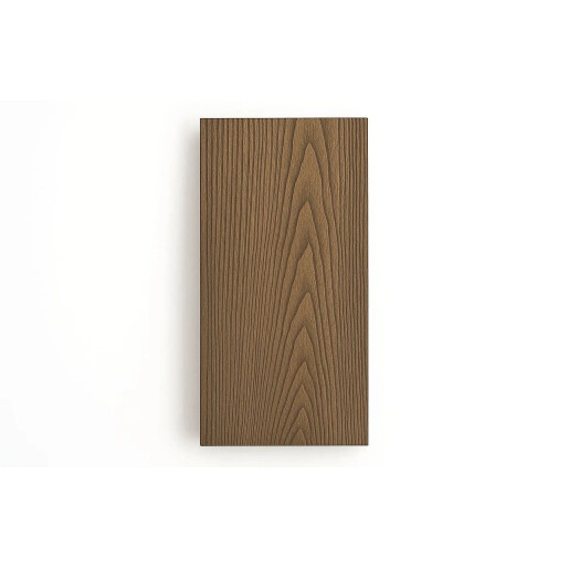Placa de gard 3D, din compozit de lemn si plastic WPC, culoare maro, 150 x 20 mm, lungime 2m sau 4 m