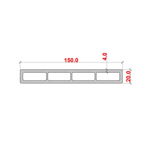 Placa de gard 3D, din compozit de lemn si plastic WPC, culoare maro, 150 x 20 mm, lungime 2m sau 4 m