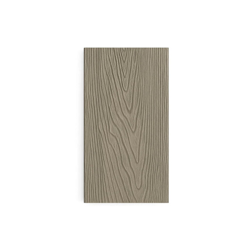 Placa Gard 3D Ambele Fete Textura Lemn WPC Gri Deschis, Dimensiune 150x20mm, Lungime 2m sau 4m