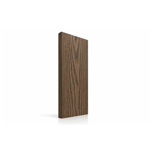Placa gard WPC 3D ambele fete, Maro, Dimensiune: 150x4000mm, Grosime: 21mm