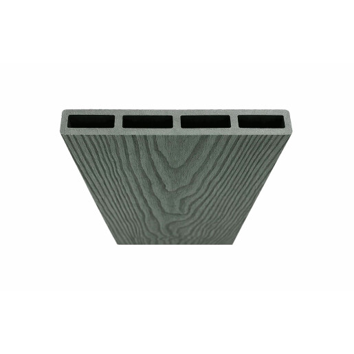 Placa gard WPC 3D ambele fete, Negru, Dimensiune: 150x4000mm, Grosime: 21mm