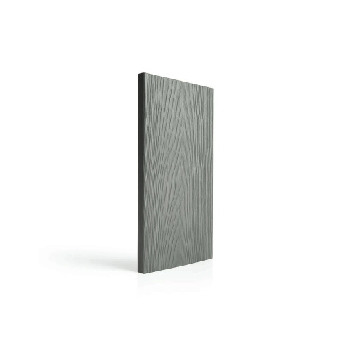 Placa gard WPC 3D ambele fete, Negru, Dimensiune: 150x4000mm, Grosime: 21mm
