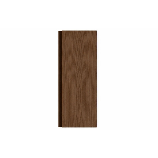 Placa gard WPC cu imbinare, maro, 20x150x4000mm