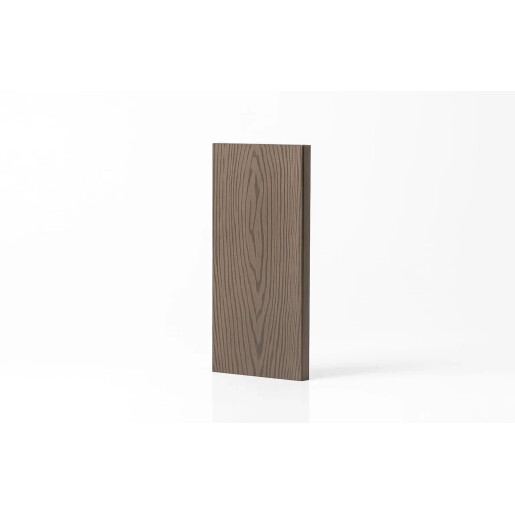 Placa gard tip scandura din WPC lemn compozit, 150x20.6mm, textura lemn maro