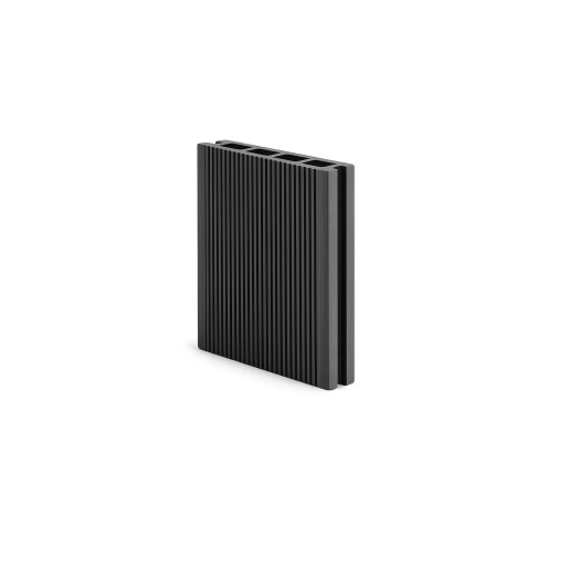 Placa Decking WPC Negru 146x24mm, L 3800mm, Gama ECO 3800 mm