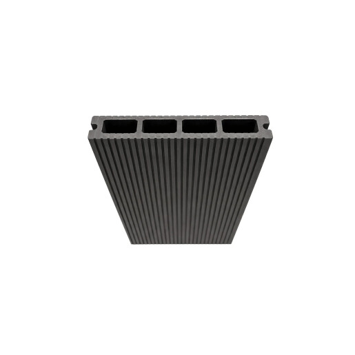 Placa Decking WPC Negru 146x24mm, L 3800mm, Gama ECO 3800 mm