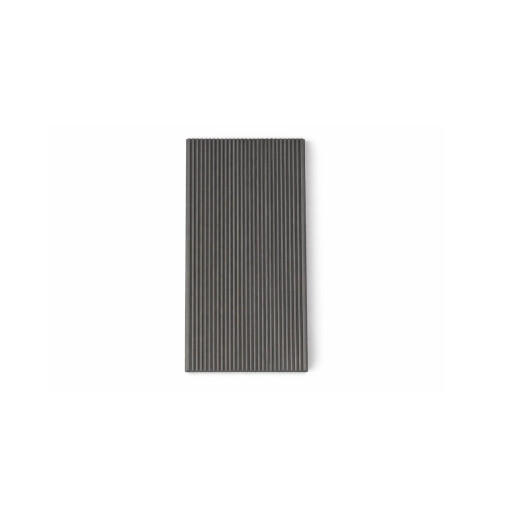 Placa deck terasa WPC 3D, tip pardoseala/dusumea WPC, 145x25 mm, gri antracit lemn 3800 mm