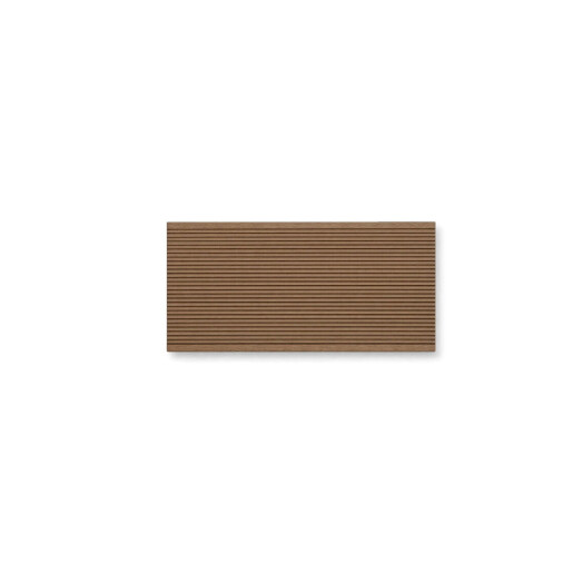 Placa WPC decking antichizat /dungi stejar inchis, gol rotund Dimensiune: 146x22.8mm, Lungime: 3800mm