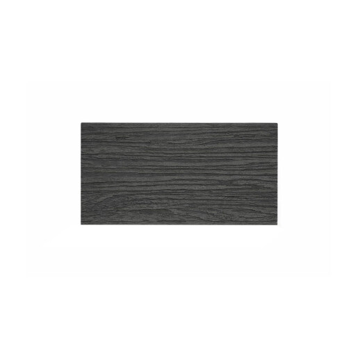 Placa WPC decking antichizat /dungi WPC gri deschis, gol rotund Dimensiune: 146x22.8mm, Lungime: 3800mm