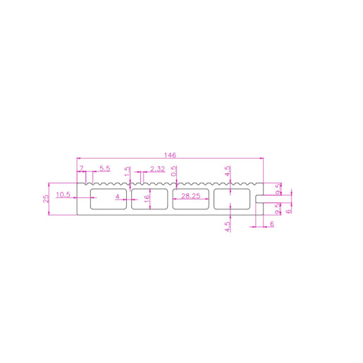 Placa Final Deck WPC Gri Deschis , Dimensiune 146x25mm L 4000mm