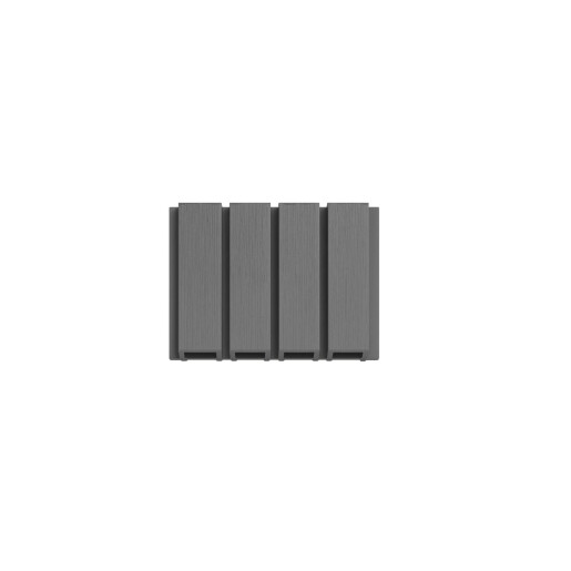 Riflaj WPC canelat negru, Dimensiune: 219x26mm, Lungime 3600mm