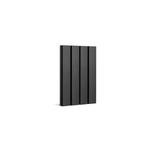 Riflaj WPC semi-coextrudat canelat negru, Dimensiune: 219x26mm, Lungime: 3600mm