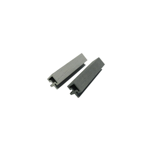 Coltar pentru riflaj WPC gri deschis 60-203 si 60-245, Dimensiune: 40x40mm, Lungime: 3600mm