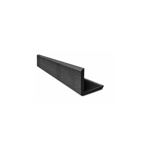 Profil L, WPC 3D, 55 x 45 mm X 4000 mm, gri inchis