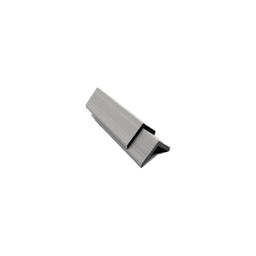 Cornier Perimetral, WPC 3D, 50 x 50 mm X 3000 mm, gri deschis