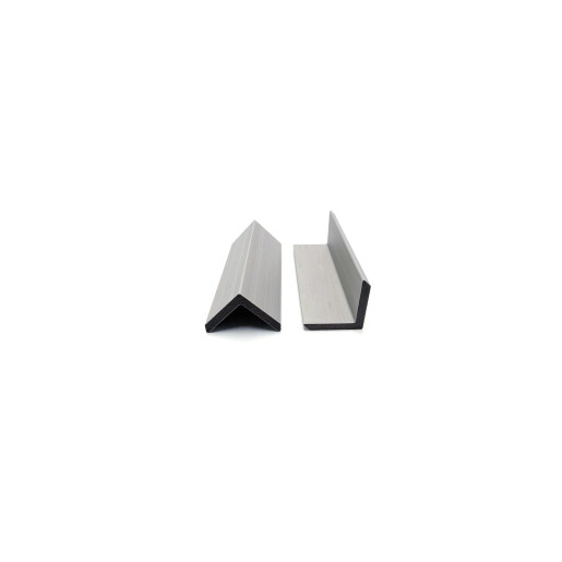 Cornier Perimetral, WPC 3D, 50 x 50 mm X 3000 mm, gri deschis