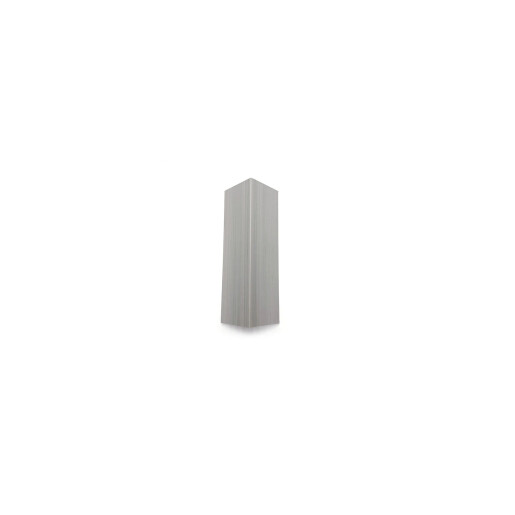 Cornier Perimetral, WPC 3D, 50 x 50 mm X 3000 mm, gri deschis