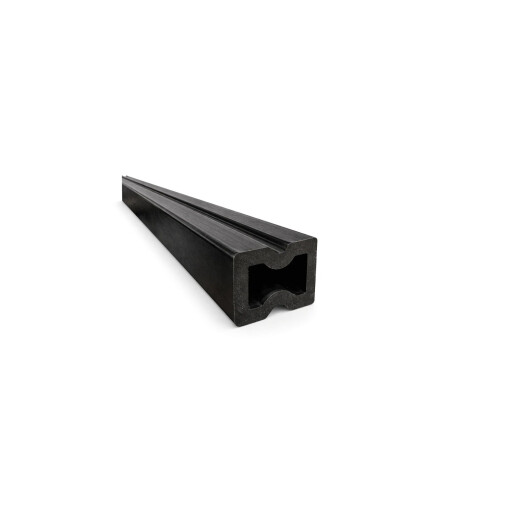 Grinda montaj deck decupata, dimensiune: 40 x 30 mm, Lungime 4000 mm, Material: WPC