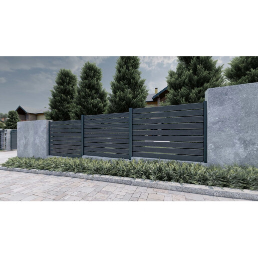 Gard WPC Ares Aluminiu, Hard Strips
