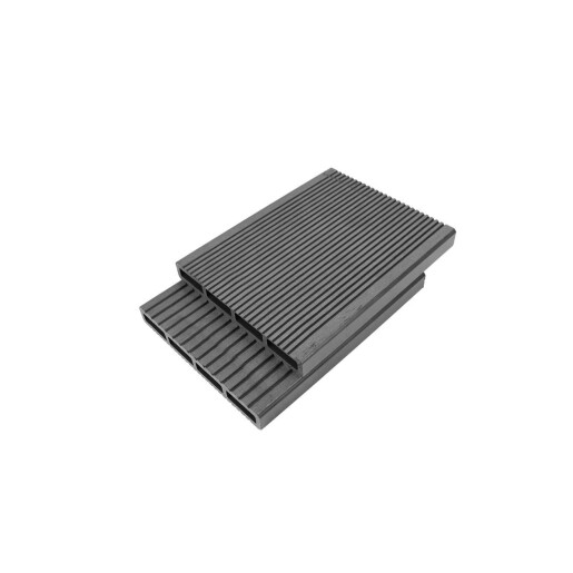 Gard WPC Cu Placaj Ares Aluminiu, Hard Strips