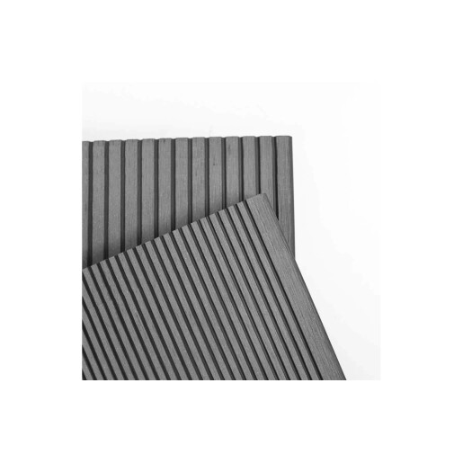 Gard WPC Cu Placaj Ares Aluminiu, Soft Strips