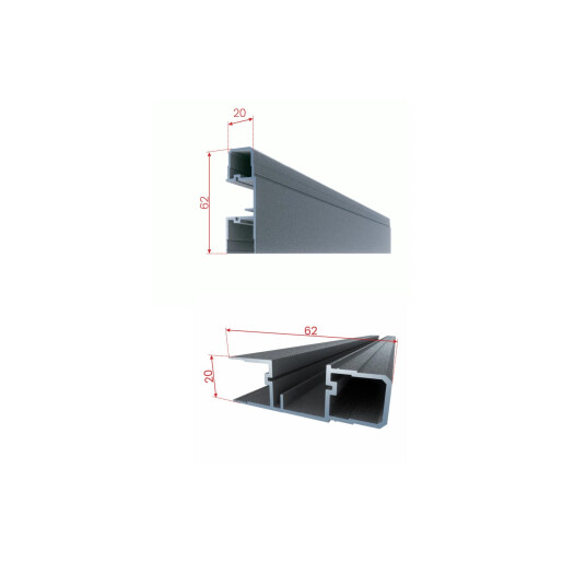Balustrada cu LED, Bacus, Aluminiu