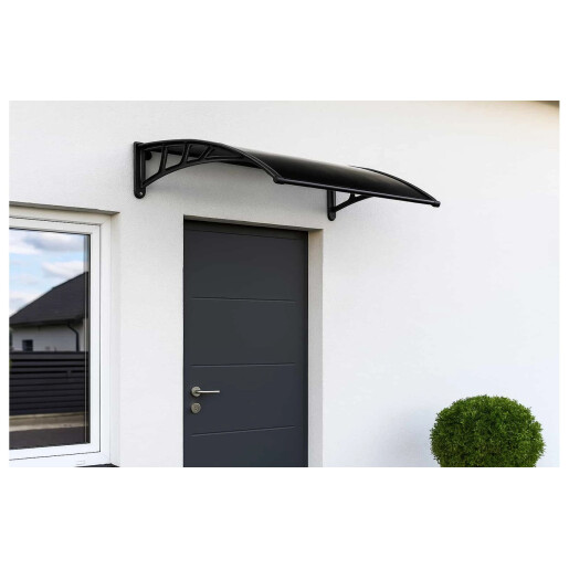 Copertina metalica cu plastic rigid - Culoare policarbonat / transparent - 700 mm