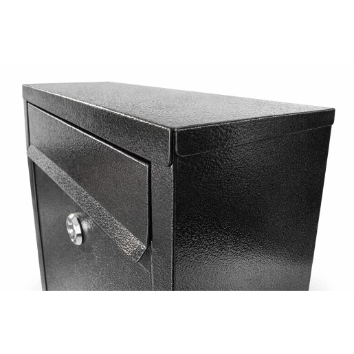 Cutie postala otel zincat, 320x220x100, Negru