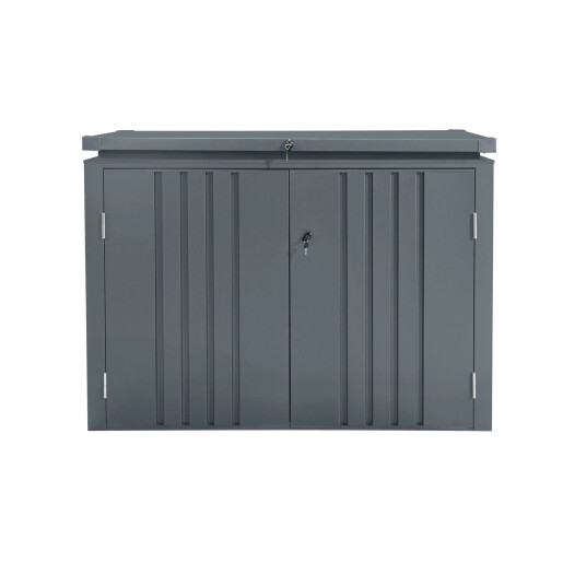 Magazie depozitare gradina WonderBox, casuta depozitare unelte, Premium, Otel zincat