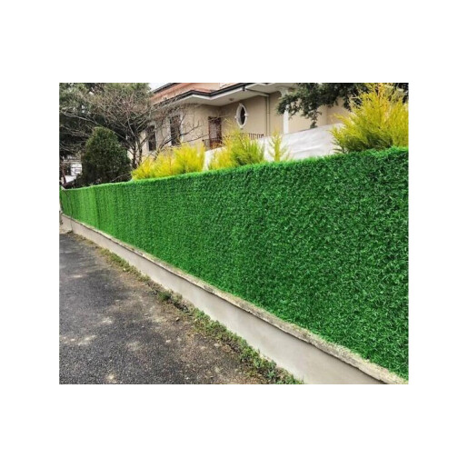 Plasa gard viu artificial, imitatie Gard Viu, plasa paravan verde, 1x10metri, Virtuoso