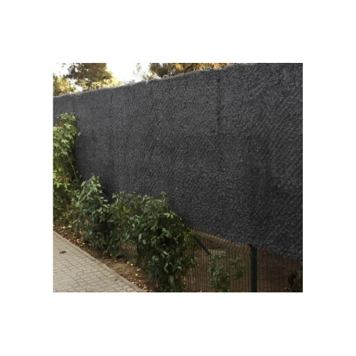 Plasa gard viu artificial, imitatie Gard Viu, plasa paravan Gri, 2x10metri, Virtuoso