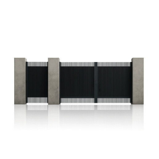 Set porti aluminiu 1000x2000 + 3000x2000 mm, model Supernova, gri antracit (Signature)