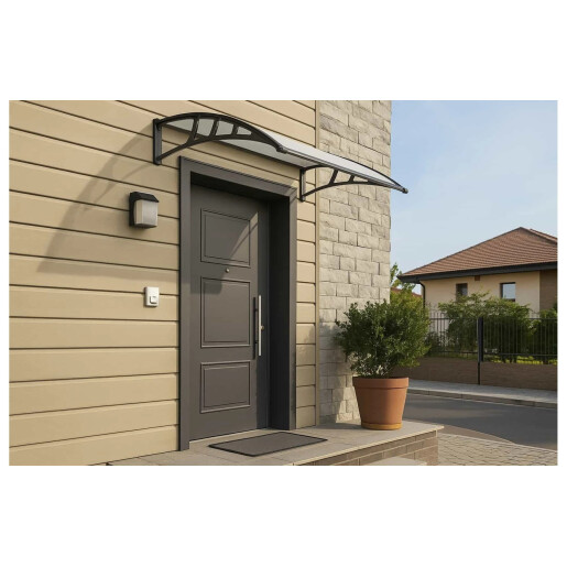 Copertina usa intrare Lilly 700x1200 mm, policarbonat transparent