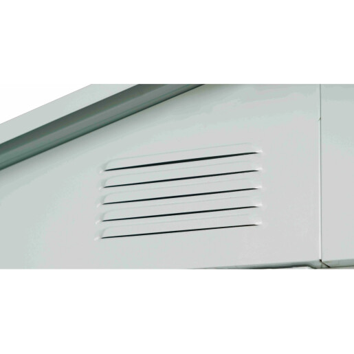 Magazie tip casuta depozitare gradina EasyBox Small 2m2, casuta depozitare unelte, Basic, Otel zincat