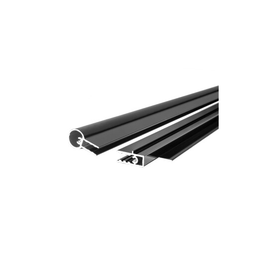 Copertina metalica cu plastic rigid - Culoare: fumuriu - 700 mm