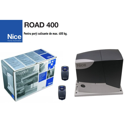 Automatizare poarta culisanta 400Kg Nice Road 400