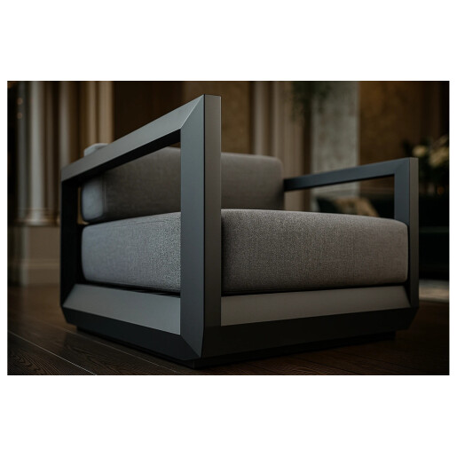 Set mobilier premium din aluminiu, pentru terasa/gradina/balcon, model Dubai