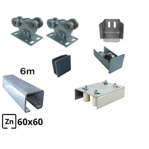 Kit Poarta Autoportanta seria small 4m deschidere 250kg