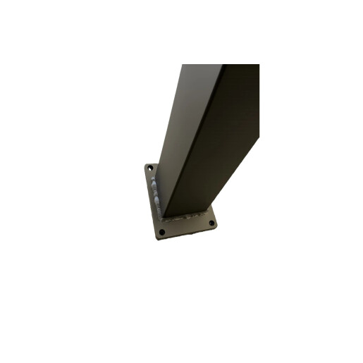 Stalp aluminiu 90x90x1900 mm, gri antracit
