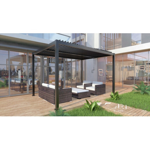 Pergola X Bioclimatica, Pavilion Premium Aluminiu