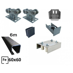 Kit Poarta Autoportanta seria small 4m deschidere 250kg NG