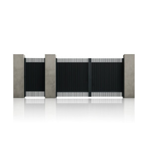 Set porti aluminiu 1000x2000 + 3000x2000 mm, model Supernova, gri antracit (Signature)