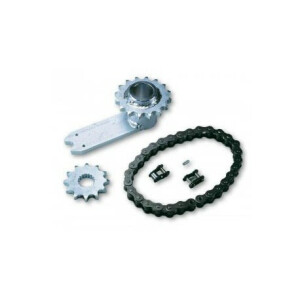 Accesoriu deschidere 360 grade pentru poarta batanta cu motoreductor ingropat Nice M-FAB, MEA1