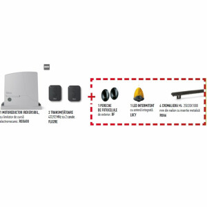 Automatizare pentru porti culisante max. 600Kg Nice ROX600KLT