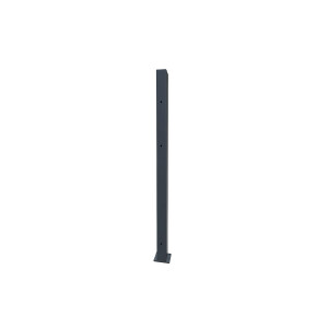 Stalp aluminiu 100x80x2200 mm, gri antracit