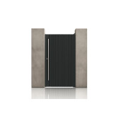 Poarta pietonala aluminiu 1000x2000 mm, model Imperia, gri antracit