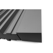 Poarta pietonala aluminiu 1000x2000 mm, model Imperia, gri antracit